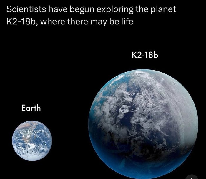 K2-18b against Earth. A hundred and twenty light years away, and we can already read its atmosphere. The information is arriving faster than the access to it.